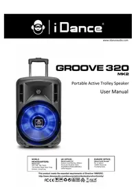 Notice iDance GROOVE 320MK3 Station d'acceuil