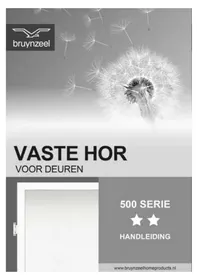 Notice Bruynzeel S500B Moustiquaire