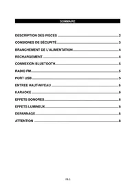 Notice DENVER TSP205 Système de sonorisation