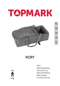Notice Topmark RORY T2031 Produits bébés