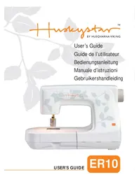 Notice HUSKYSTAR ER10 Machine à coudre