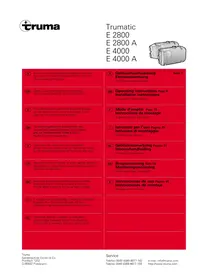 Notice Trumatic E 2800 Heizung