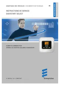 Notice Eberspacher EASYSTART SELECT Chauffage auxiliaire pour véhicule