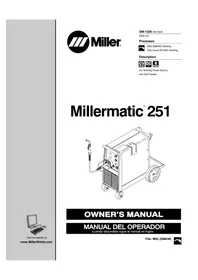 Notice Miller MATIC 251 Poste à souder