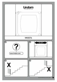 Notice Lindam FLEXIGUARD Barrière de sécurité enfant