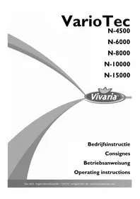 Notice Vivaria VARIOTEC N6000 Aquarium