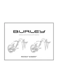 Notice Burley PICCOLO Remorque pour vélo