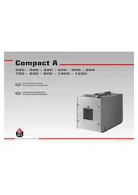 Notice ACV COMPACT A 800 Chaudière de chauffage central