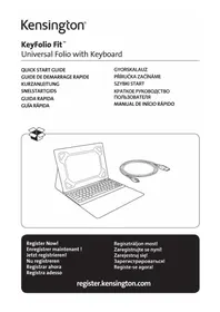 Notice KENSINGTON KEYFOLIO FIT Clavier