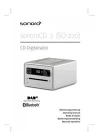 Notice SONORO CD 2 Radio