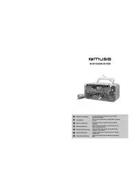 Notice MUSE M29 KDB Lecteur/enregistreur de cd