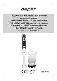 Notice Beper 90.455 Mixeur plongeant