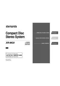AIWA XRMG9 - Système hifi