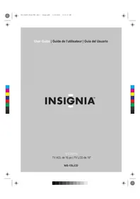 Notice INSIGNIA NS15LCD TV