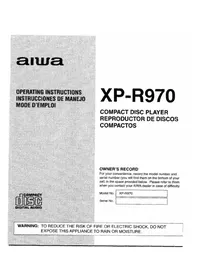 AIWA XPR970 - Lecteur/enregistreur de cd