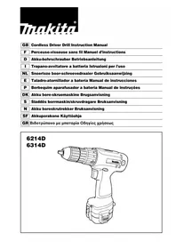 MAKITA 6214D - Skrutrekker