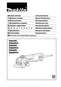 MAKITA 9566PCV - Grinders