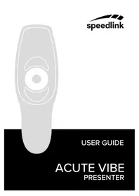 Notice Speedlink ACUTE VIBE PRESENTER Pointeur laser