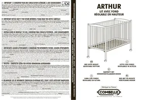 Notice Combelle ARTHUR Lit bébé