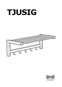 IKEA TJUSIG (wall) - Porte-manteaux