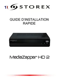 Notice STOREX MEDIAZAPPER HD 2 Décodeur TV
