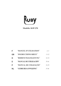 Notice Ruby KSP0270 Koekenpan