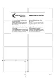 Notice Herma 4667 Étiqueteuse