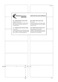 Notice Herma 4666 Étiqueteuse