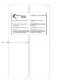 Notice Herma 4472 Étiqueteuse
