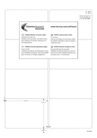 Notice Herma 10312 Imprimante d'étiquettes