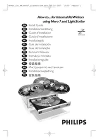 Notice PHILIPS SPD6007BD Enregistreur DVD