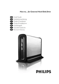 Notice PHILIPS SPD2520BM Disque dur externe