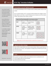 Notice Noctua NTH1 Pâte thermique pour processeur