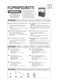 Notice Foppapedretti BENCHEF Meuble de rangement
