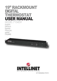Notice Intellinet 710459 Thermostat