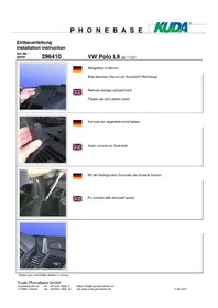 Notice Kuda 296415 Accessoire automobile