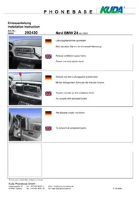 Notice Kuda 292435 Kit d'encastrement