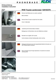 Notice Kuda 183370 Accessoire automobile