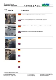 Notice Kuda 096830 Accessoire automobile