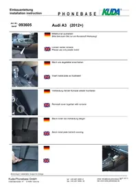 Notice Kuda 093605 Kit d'encastrement