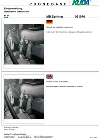 Notice Kuda 091070 Kit d'encastrement