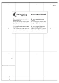 Notice Herma 6872 Imprimante