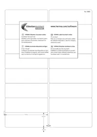 Notice Herma 10825 Imprimante d'étiquettes