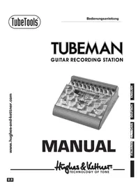 Notice HUGHES & KETTNER TUBEMAN MKII Ampli guitare