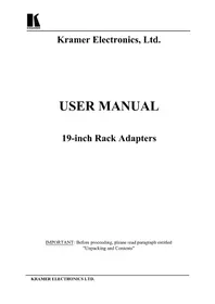 Notice Kramer RK10 Bureau