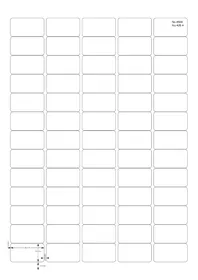 Notice Herma 4504 Étiquettes autocollantes