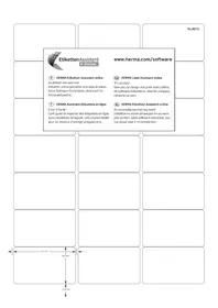 Notice Herma 8670 Étiqueteuse