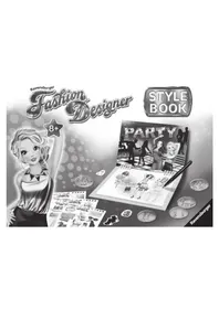 Notice RAVENSBURGER FASHION DESIGNER STYLEBOOK PARTY Jeu de société