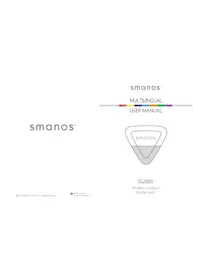 Notice smanos SS2800 Alarme sonore sans fil