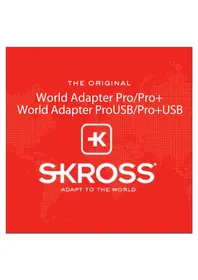 Notice SKROSS PRO WORLD Prise murale